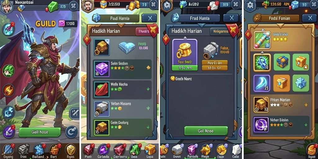 jaya89 - Fitur mode permainan online dengan pemain lain.